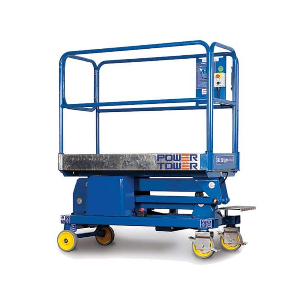Power Tower 5.1m Push Around Scissor Lift
