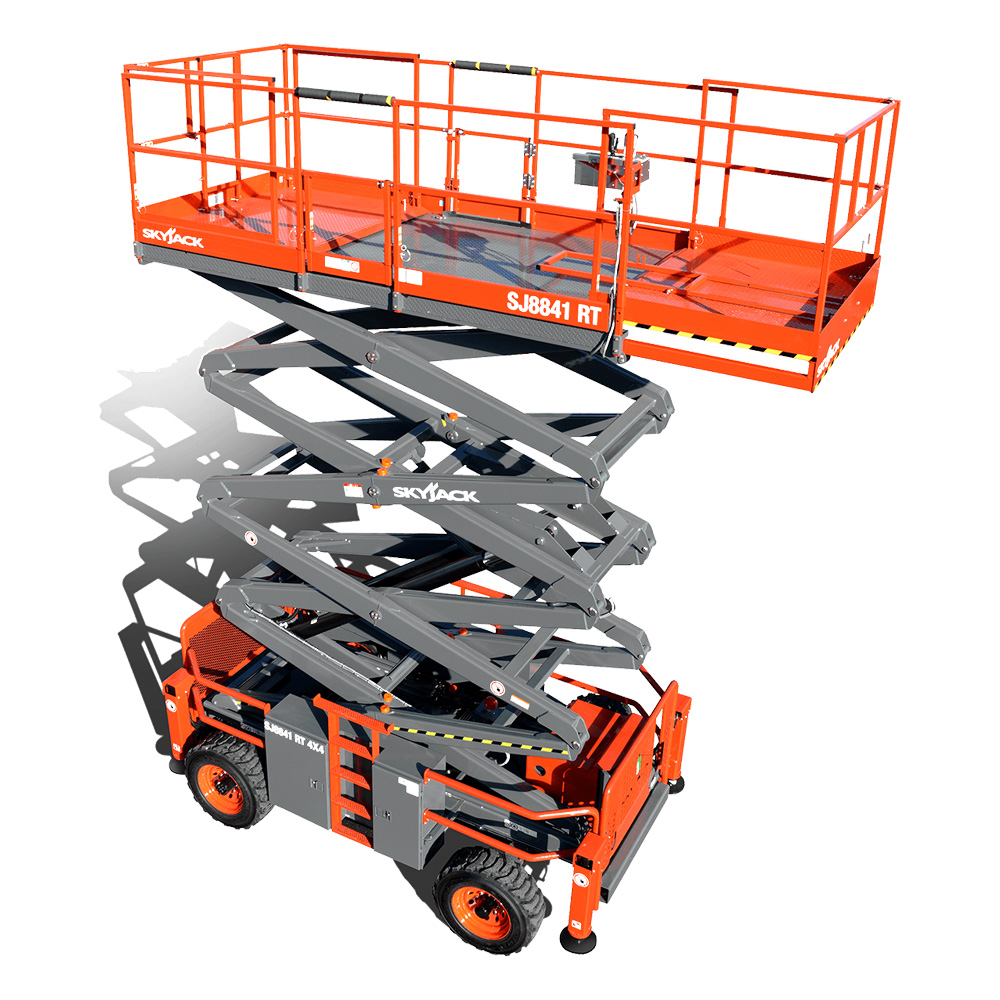 Skyjack SJ8841RT 14m Diesel Scissor Lift