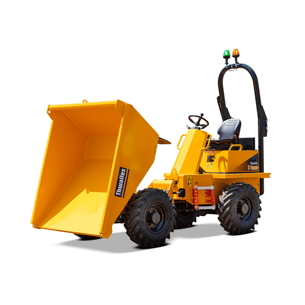Thwaites MACH2081 3 Tonne Straight Skip Dumper