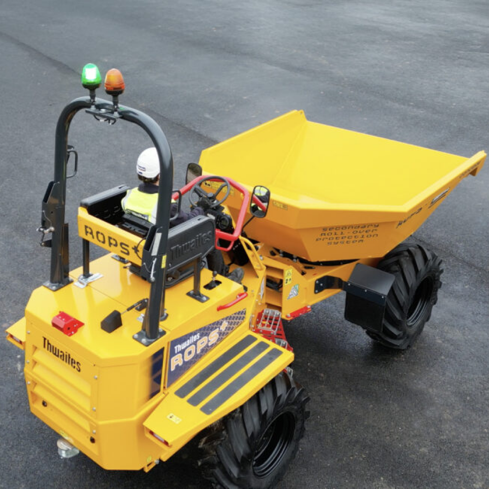 Thwaites MACH2262 6 Tonne ROPS+ Swivel Skip Dumper
