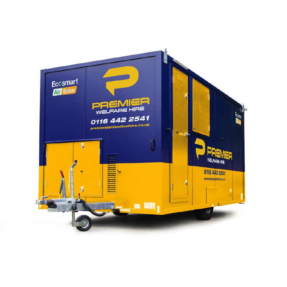 Premier EcoSmart 16 ‘Air’ Solar Mobile Welfare Unit