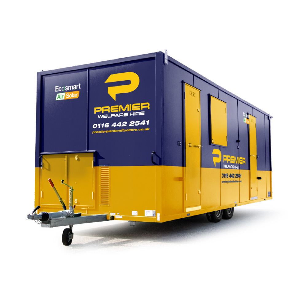 Premier EcoSmart 22 ‘Air’ Solar Mobile Welfare Unit